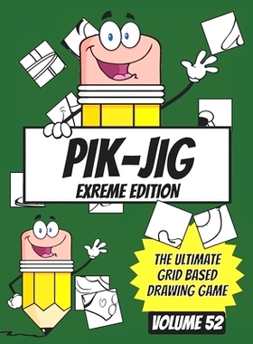 预订 Pik-Jig: Pen and Ink Grid Adventures - Dive into Artistic Exploration with this Activity Book for Adults: Embark on