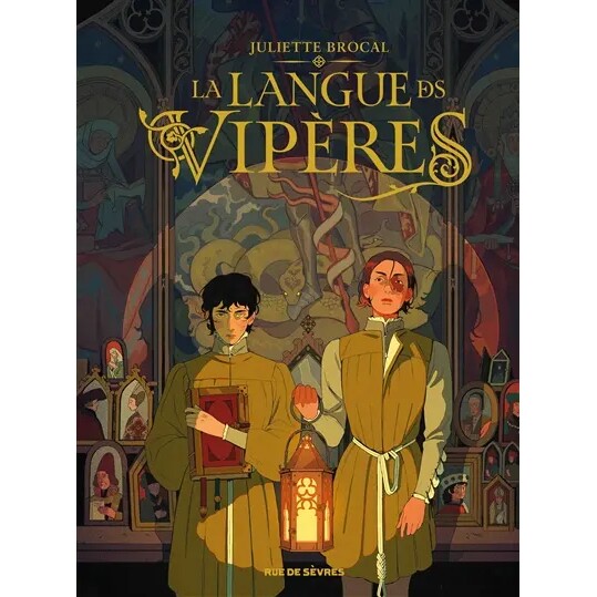 预售 蛇语 Juliette Brocal 法语原版 法国原装进口 艺术漫画图像小说 La langue des vipères