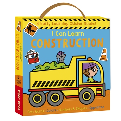 现货 I Can Learn Construction: First Words, Colors, Numbers and Shapes, Opposites: 9781664340961