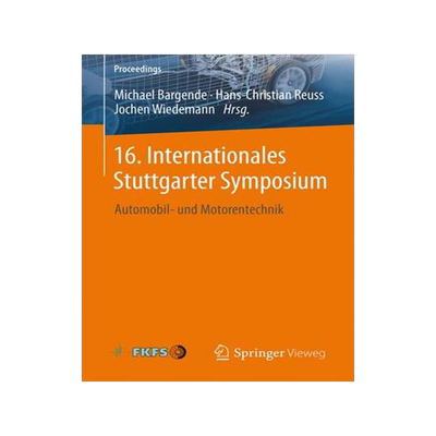 预订 16. Internationales Stuttgarter Symposium