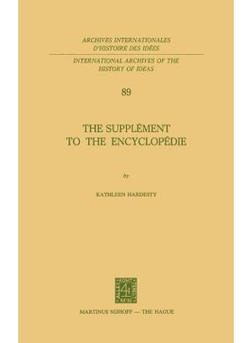预订 The Supplément to the Encyclopédie: 9789024719655