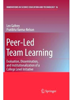 预订 Peer-Led Team Learning: Evaluation, Dissemination, and Institutionalization of a College Level Initiative: 97890481