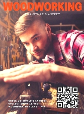 预订 Woodworking Furniture Mastery: Furniture Ideias, Plans Wood: 9798851005015