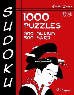 [预订]Sudoku 1,000 Puzzles, 500 Medium & 500 Hard: Sudoku Puzzle Book With Two Levels of Difficulty To Hel 9781540851116