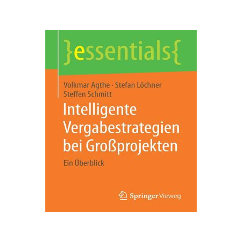 预订 Intelligente Vergabestrategien bei Großprojekten