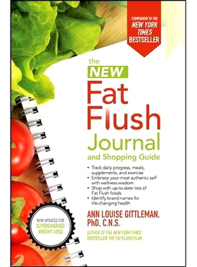 预订 NEW FAT FLUSH JOURNAL AND SHOPPING GUIDE 烹饪健康新美味3: 9781260012088
