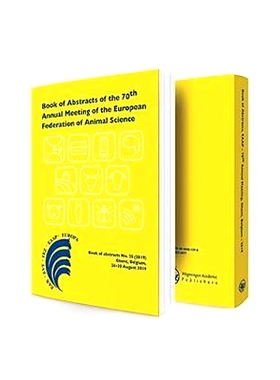 预订 Book of Abstracts of the 70th Annual Meeting of the European Federation of Animal Science: Ghent, Belgium, 26-30 Au