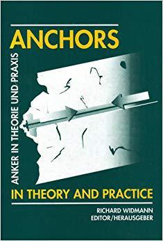 【预售】Anchors in Theory and Practice / Anker in Theorie Und Praxis