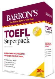 【预订】TOEFL Superpack: 3 Books + Practice Tests + Audio Online 9781506267630