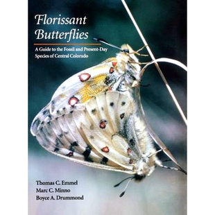 Butterflies Guide 预订 Fossil Species Central Day Present and 9780804719384 Colorado the Florissant