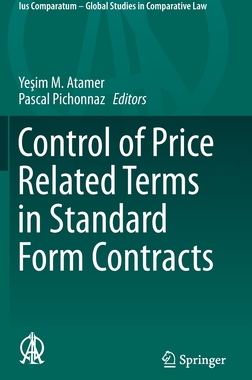 【预订】Control of Price Related Terms in Standard Form Contracts
