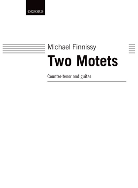 预订 Two Motets 双重赞美诗：室内乐与吉他演奏: 9780193359611