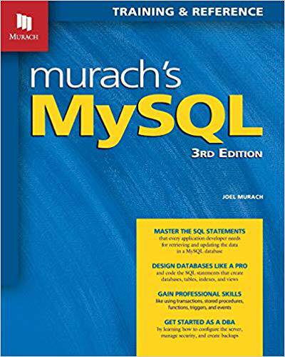 【预售】Murach’s MySQL, 3rd Edition