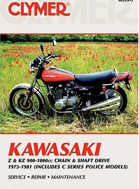 [预订]Kawasaki Z & KZ 900-1000 cc Chain & Shaft Drive 1973-1981 9780892878376