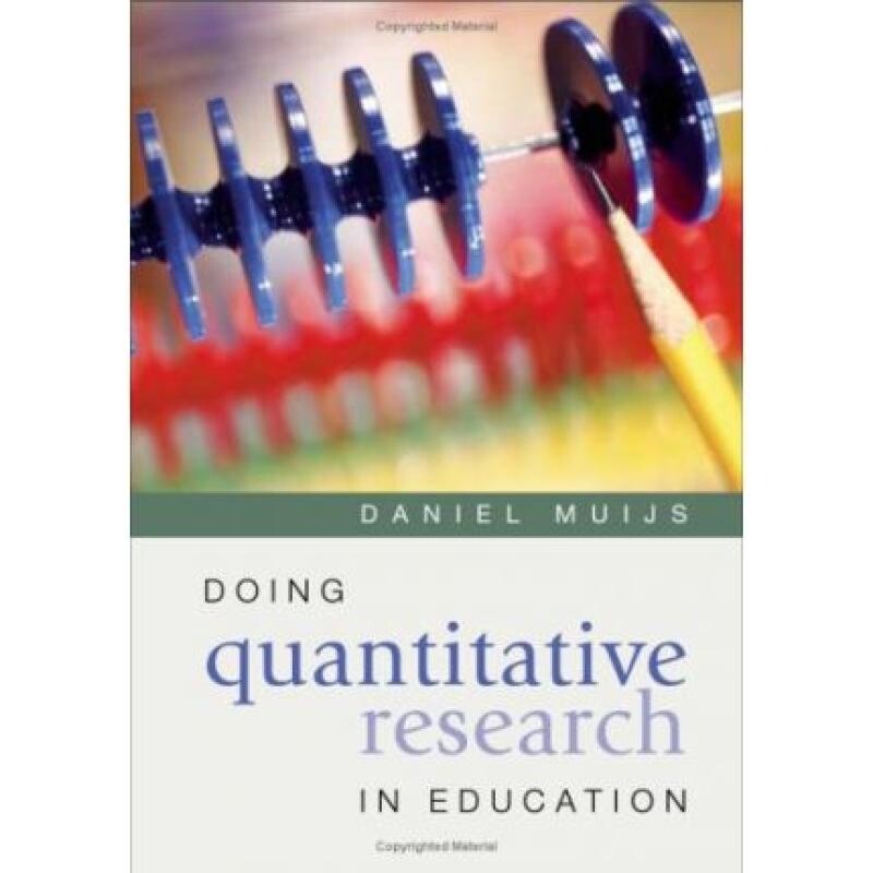 预订 Doing Quantitative Research in Education with SPSS 带有SPSS软件教育定量研究 9780761943822