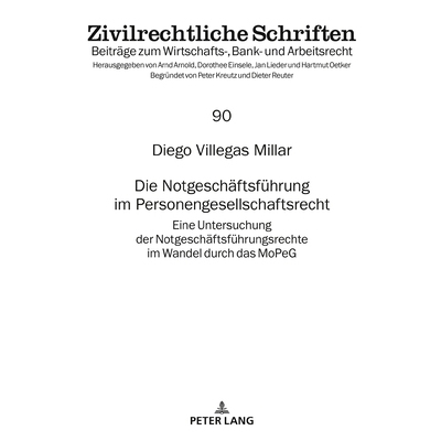 预订 Die Notgeschäftsführung im Personengesellschaftsrecht: Eine Untersuchung der Notgeschäftsführungsrechte im Wand