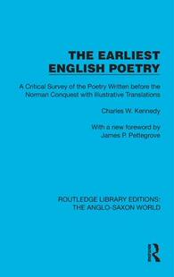 预订 Poetry The English 9781032543048 Earliest