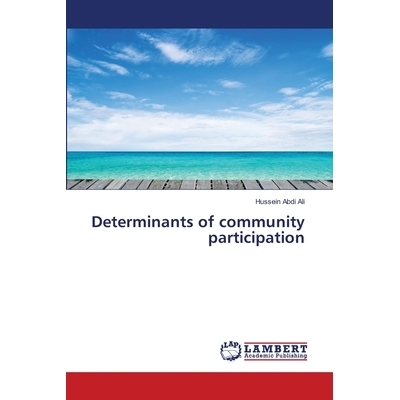 预订 Determinants of community participation: 9786139830275