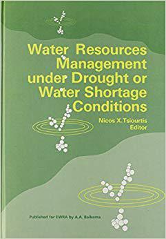 【预售】Water Resources Management Under Drought or Water Shortage Conditions