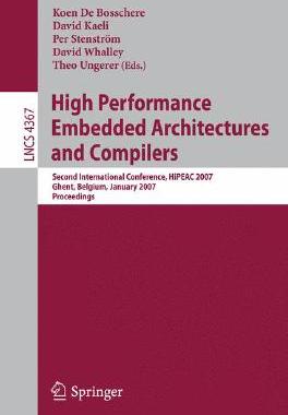 【预订】High Performance Embedded Architectures and Compilers