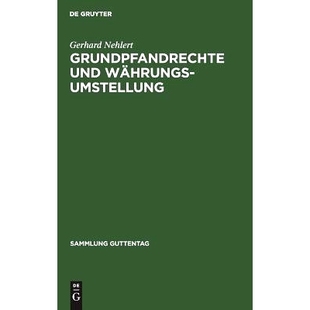 von Aufbaugru Währungsumstellung über die Gesetz und Das Grundpfandrechten 预订 Umstellung Grundpfandrechte