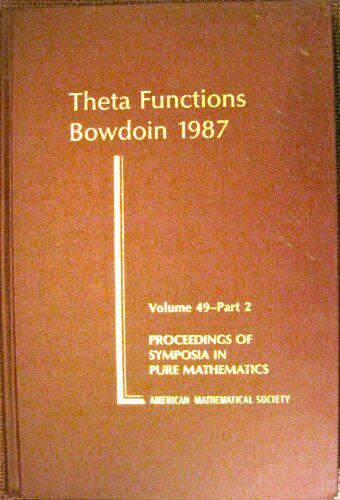 【预售】Theta Functions-Bowdoin 1987, Part 2
