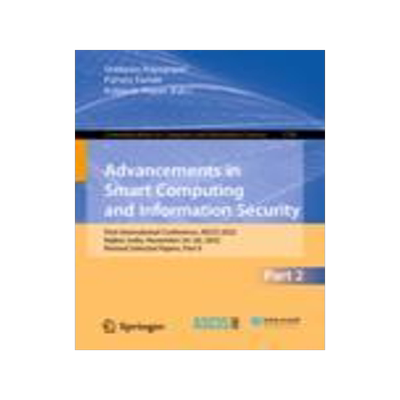 [预订]Advancements in Smart Computing and Information Security