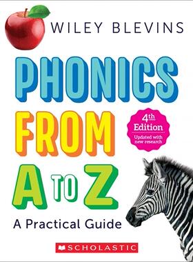 现货 学乐自然拼读 实用指南 第四版 Wiley Blevins 英文原版 Phonics from A to Z, 4th Edition: A Practical Guide