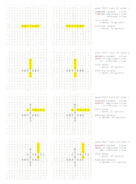 预订 Fifty Scrabble Box Scores Games 5501-5550: 9781540658852