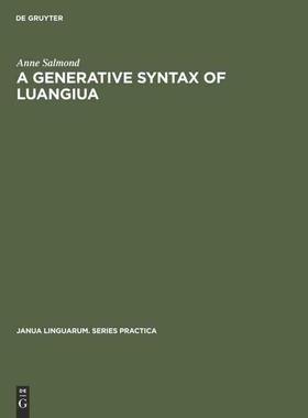 [预订]A Generative Syntax of Luangiua 9789027927217