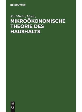 预订 Mikroökonomische Theorie des Haushalts: 9783486225907