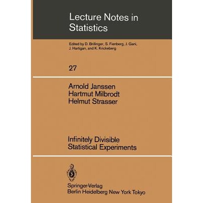 预订 Infinitely Divisible Statistical Experiments 9780387960555
