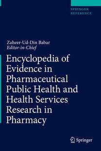 9783030644765 Pharmacy Health 预订 Encyclopedia and Evidence Research Pharmaceutical Services Public