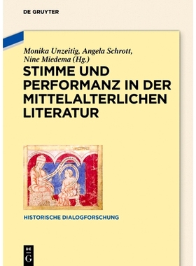 预订 Stimme und Performanz in der mittelalterlichen Literatur: 9783110495492