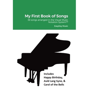 预订 My First Book of Songs: 38 songs arranged in the Visual Music Notation System(TM): 9781471791024