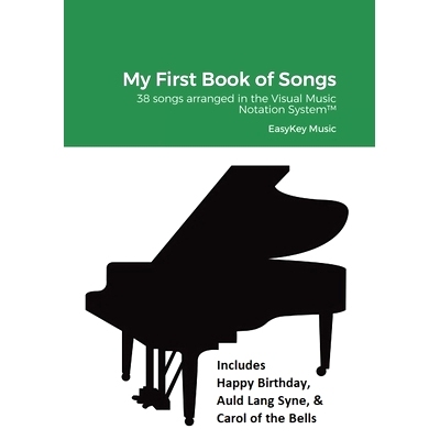 预订 My First Book of Songs: 38 songs arranged in the Visual Music Notation System(TM): 9781471791024
