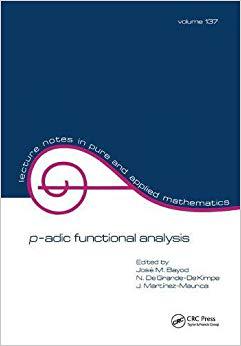 【预售】p-adic Function Analysis