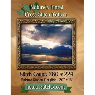 Cross Stitch Nature’s 9781502575838 Number Finest Design 预订 Pattern