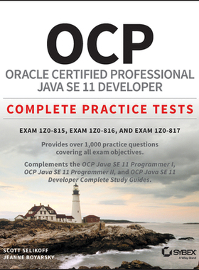 【预订】Ocp Oracle Certified Professional Java Se 11 Developer Practice Tests