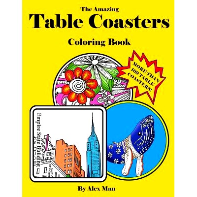 预订 The Amazing Table Coasters Coloring Book: More Than 109 Table Coasters!: 9781727576917