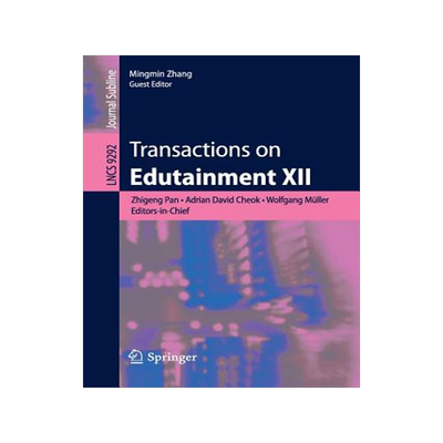 预订 Transactions on Edutainment XII
