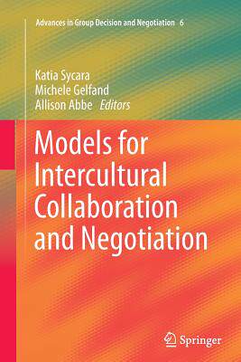 【预订】Models for Intercultural Collaboration and Negotiation
