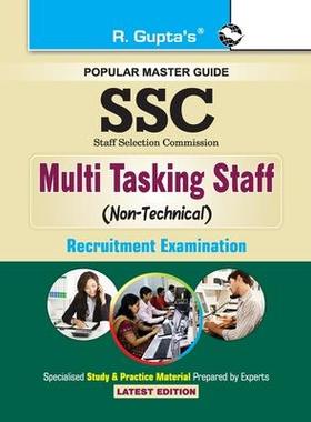 [预订]Ssc: Multi Tasking Staff (NonTechnical) Paper I & II Recruitment Exam Guide 9789350120804