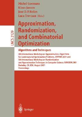 【预订】Approximation, Randomization and Combinatorial Optimization: Algorithms and Techniques