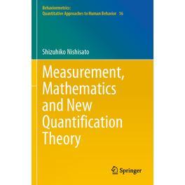 预订 Measurement, Mathematics and New Quantification Theory