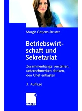 预订 Betriebswirtschaft und Sekretariat: Zusammenhänge verstehen, unternehmerisch denken, den Chef entlasten: 978383490