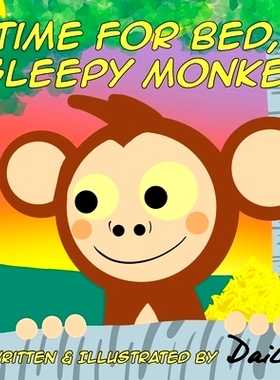 预订 Time For Bed, Sleepy Monkey: 9781987563801