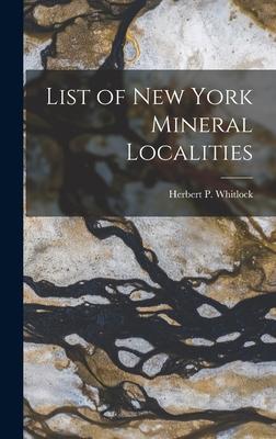 [预订]List of New York Mineral Localities 9781017320572