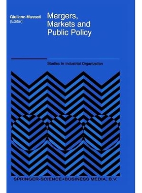 预订 Mergers, Markets and Public Policy: 9789401041737