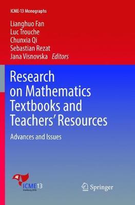 【预订】Research on Mathematics Textbooks and Teachers’ Resources:Advances and Issues